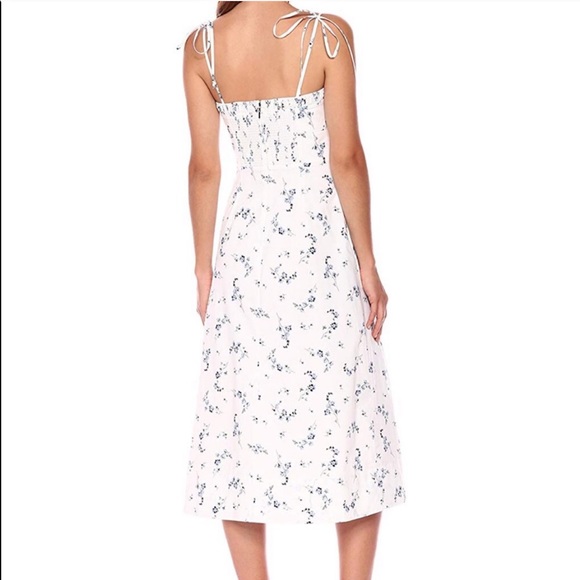 [HOST PICK] Rebecca Taylor Cotton Floral Sun Dress - Picture 3 of 6